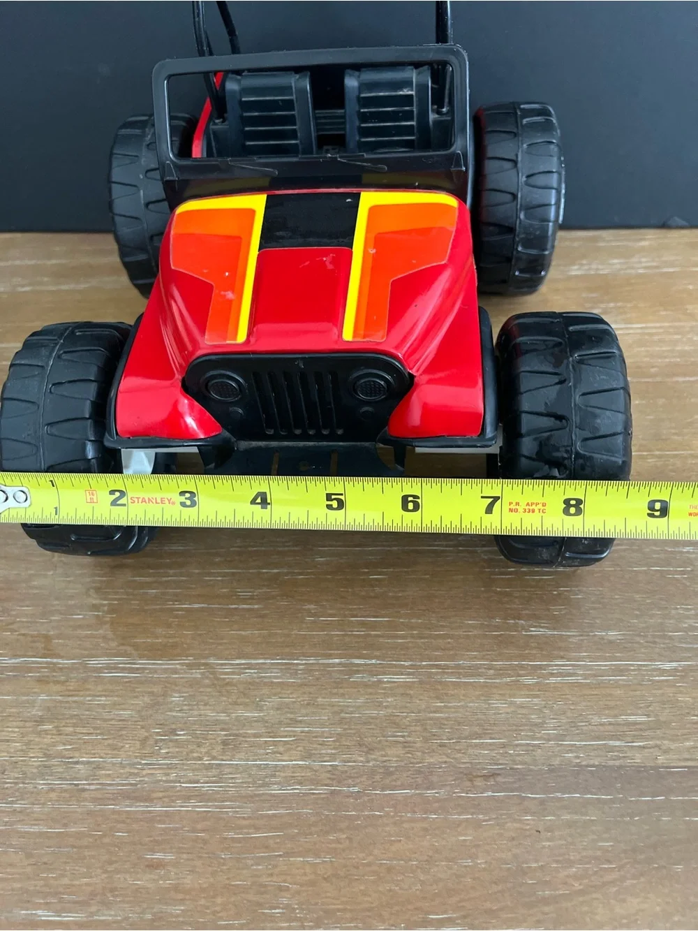 Vintage Tonka Jeep DJ Dune Buggy Pressed Steel Off Road 4x4 Red MR970 Toy 811850
